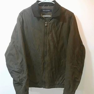 DOCKERS Men's Large Zip-Up Jacket